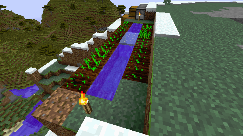 Minecraft 水の凍結を防ぐ方法