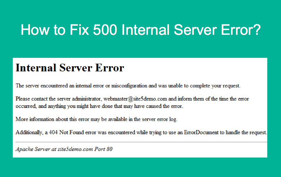 Internal error encountered