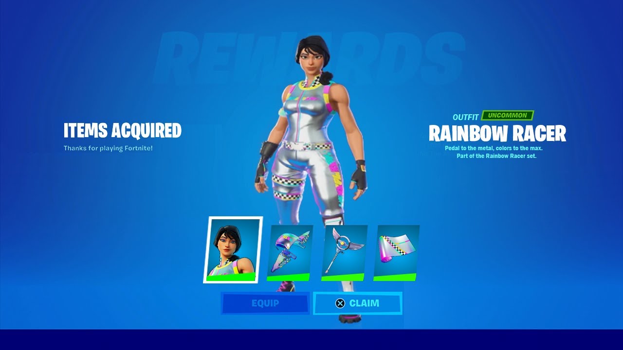 Fortnite How To Refer A Friend And Get The Rainbow Rider Skin