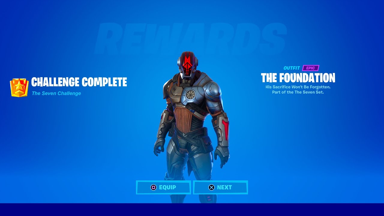 Fortnite How To Unlock The Foundation Skin